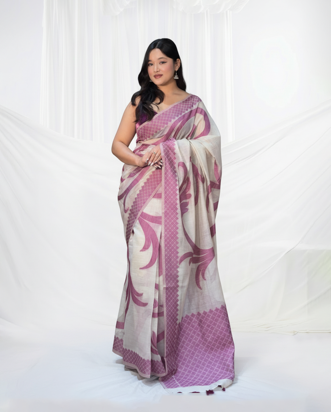 Printed Saree