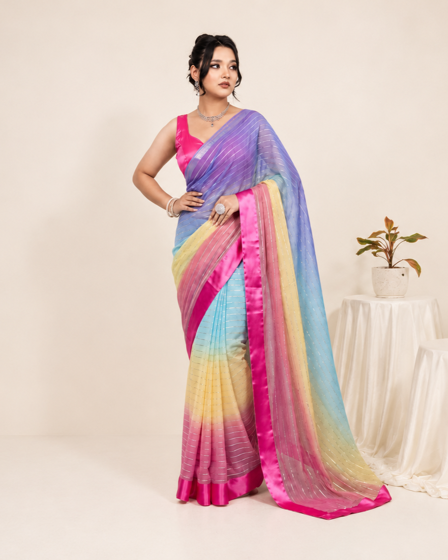 Printed Saree