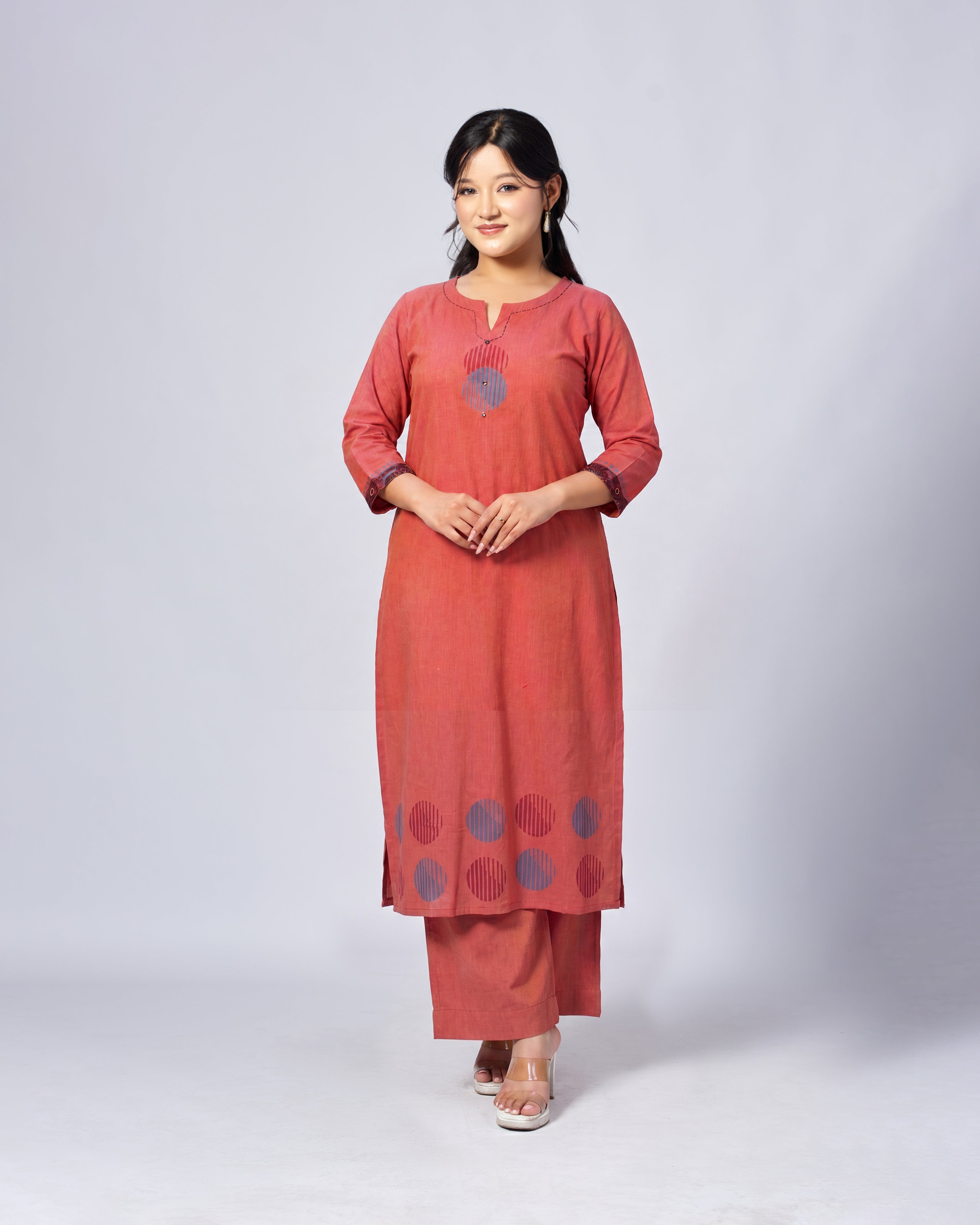 Rustic Grace – Premium Cotton Co-ords Set