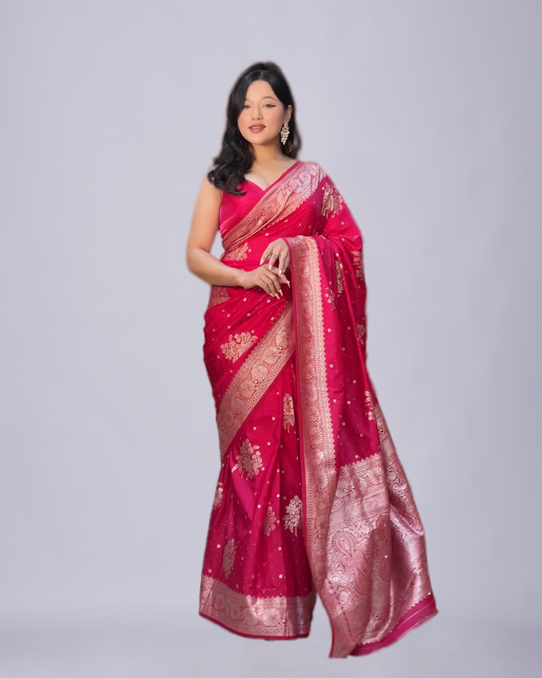 Royal Bloom – Pure Banarasi Saree