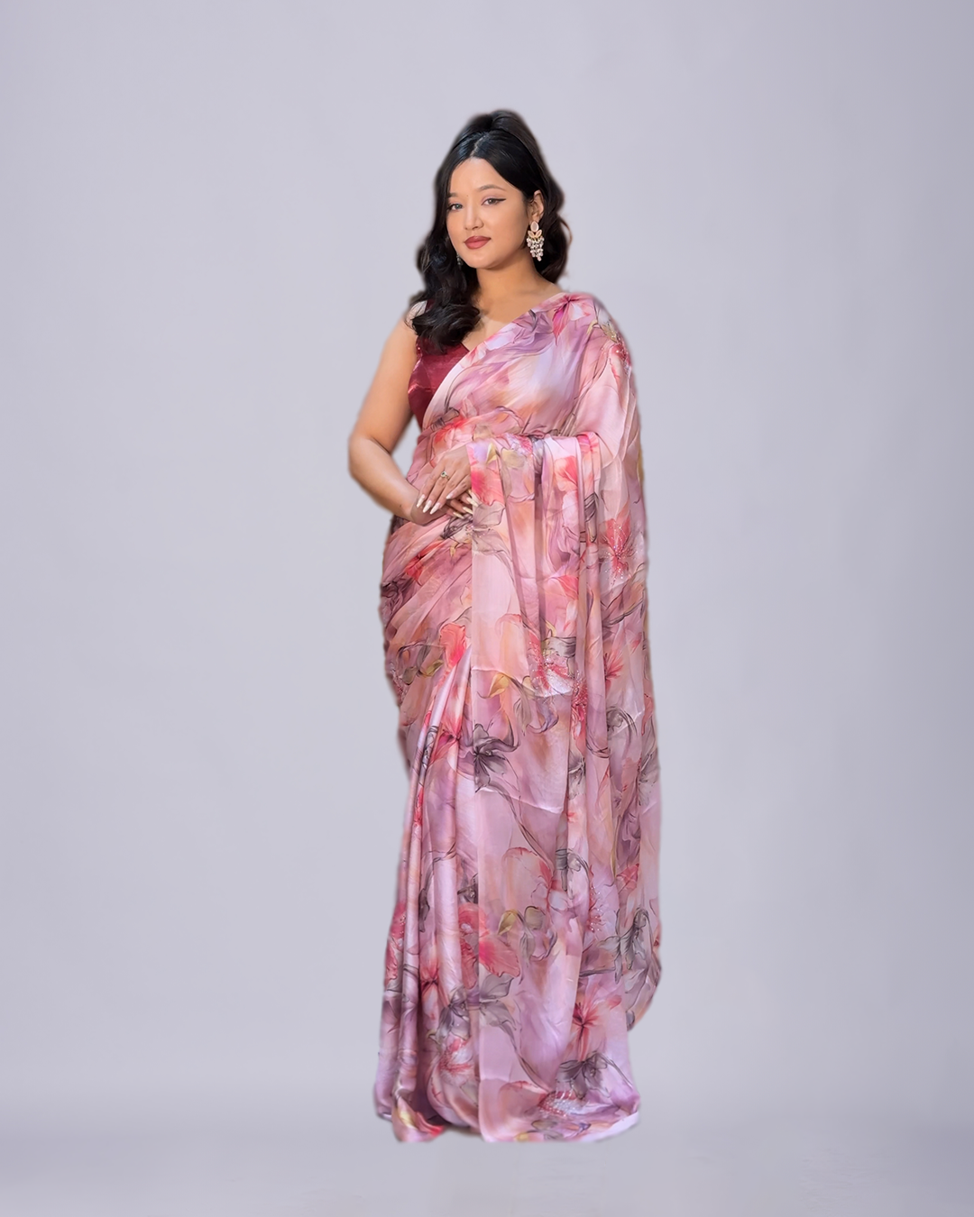 Crape Silk Saree