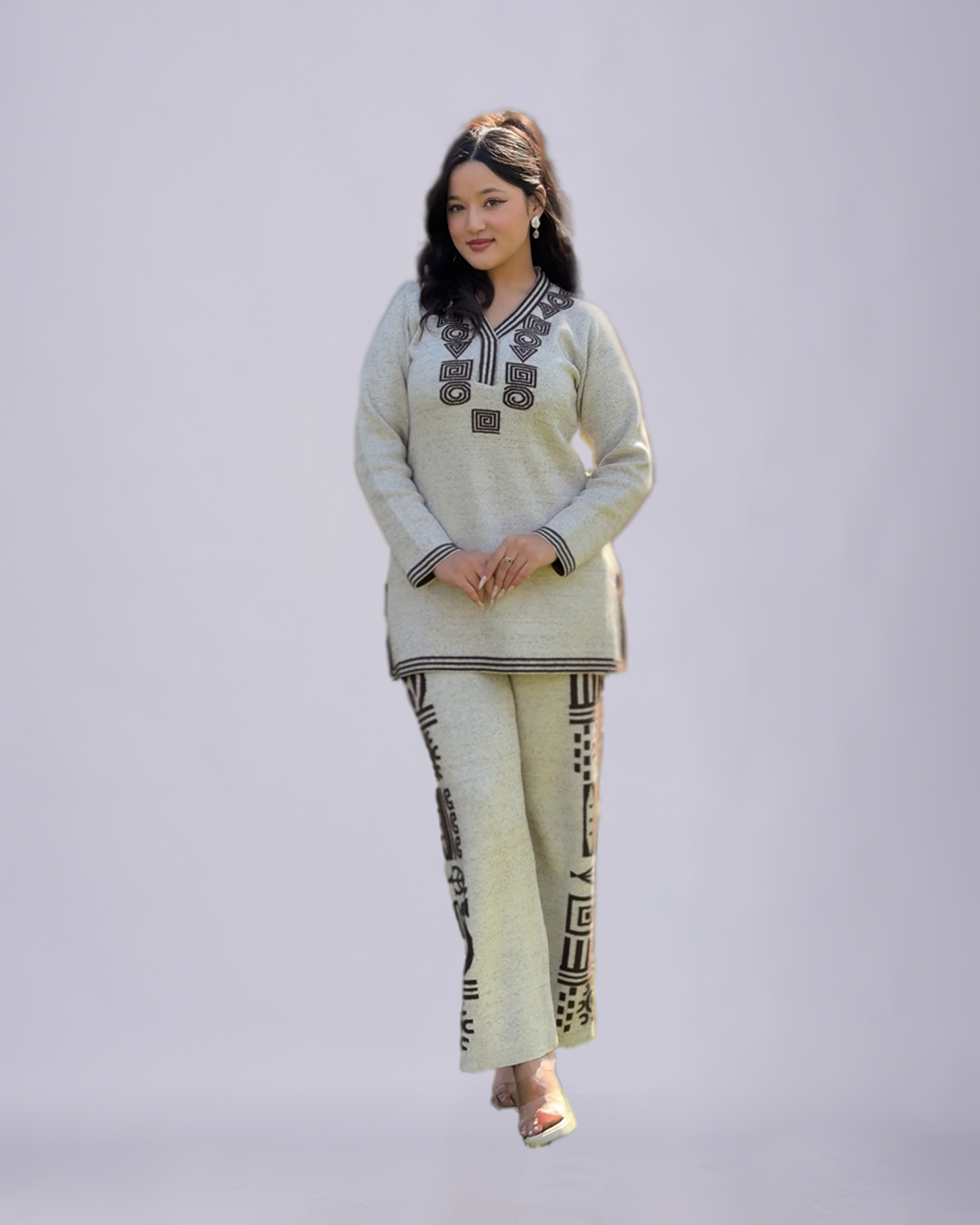 Frost Grey Charm Co-ords Set