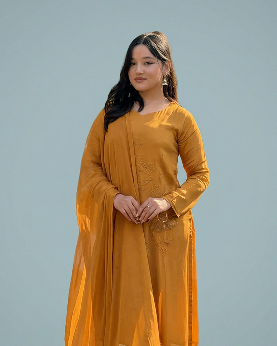 Amber Royale – Premium Chinon Pakistani Suit Set