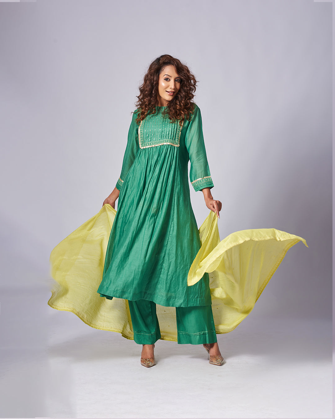 Meadow Glow Kurthi Set
