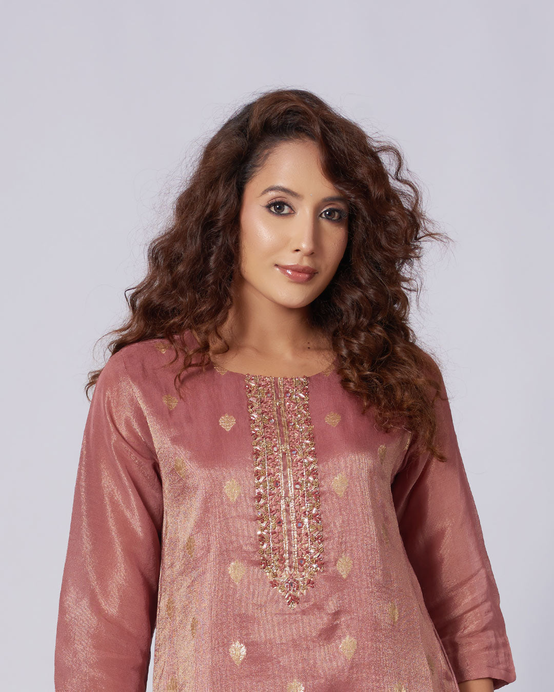 Rosewood Charm Kurthi Set 