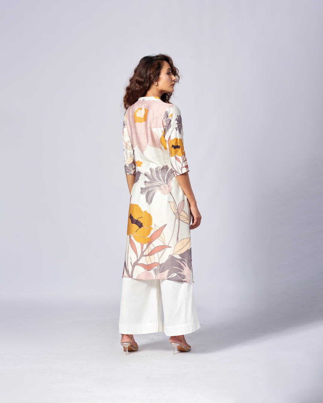 Bloom Grace – Printed Cotton Kurthi