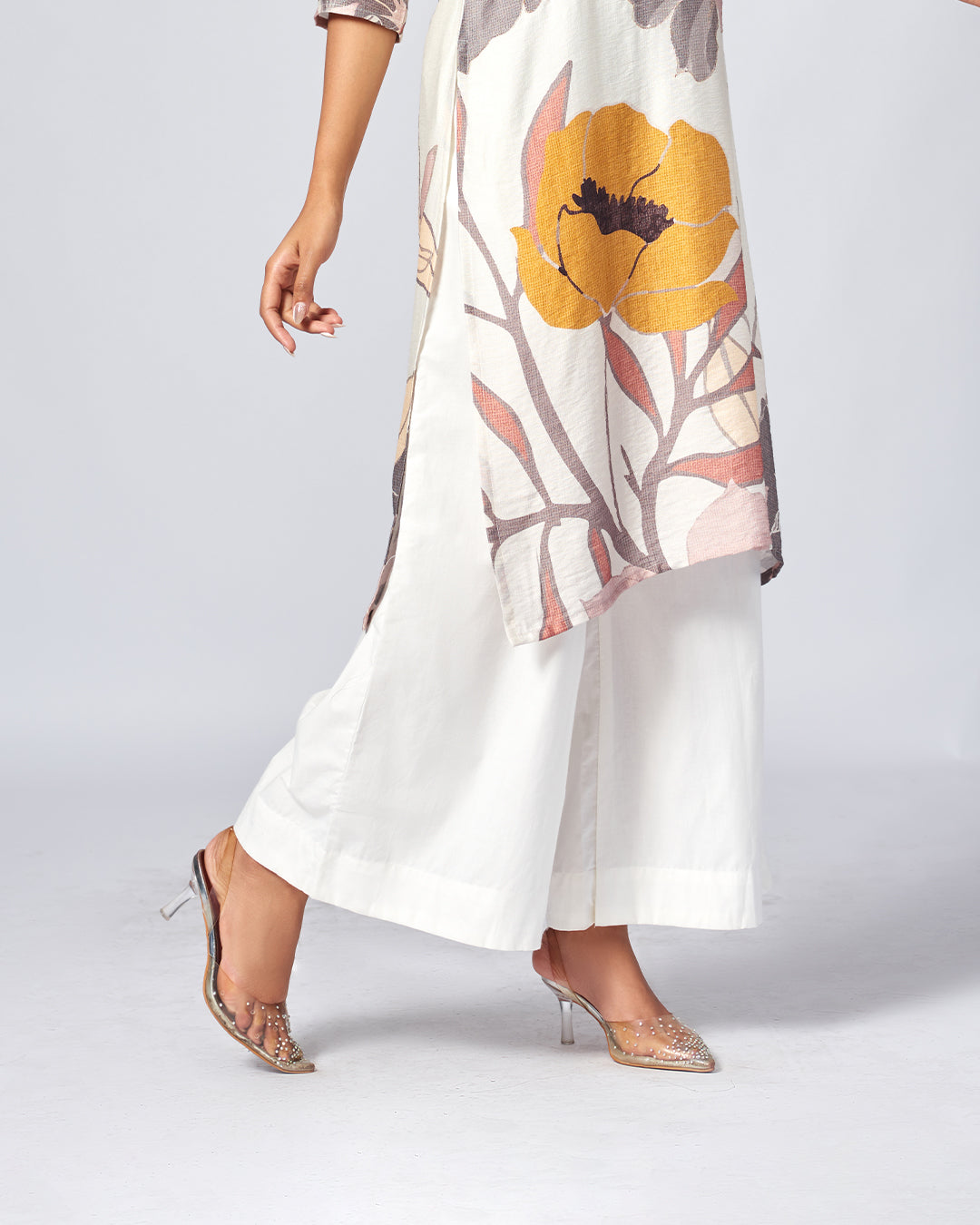 Bloom Grace – Printed Cotton Kurthi