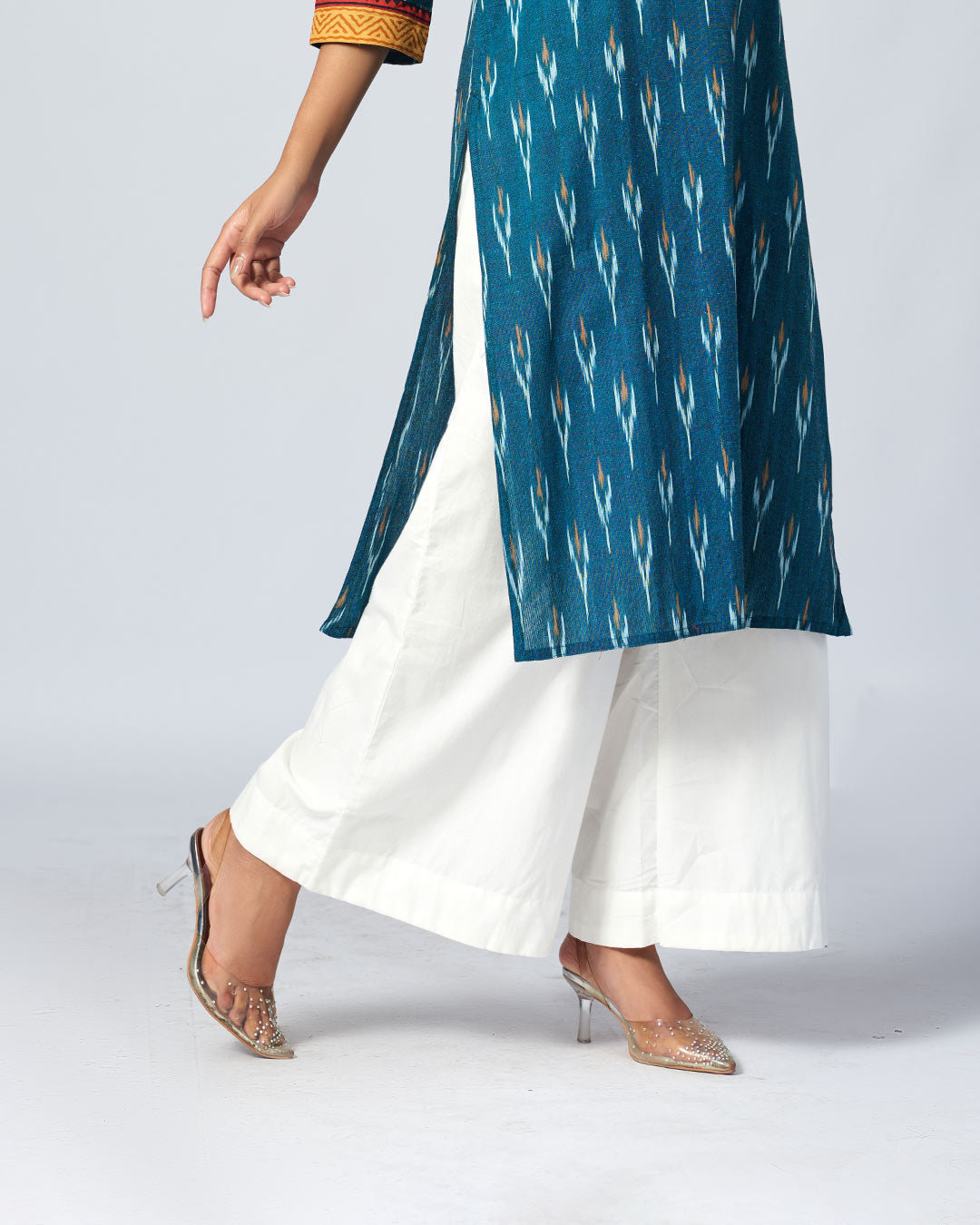 Ethnic Ikat Charm Kurthi